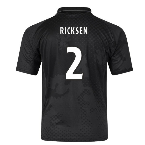 2002-2003 Rangers Retro Home Blackout Shirt (Ricksen 2)-PitchVibe Kits